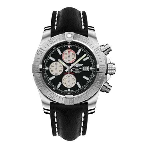 breitling super avenger ii leather strap|super avenger ii strap size.